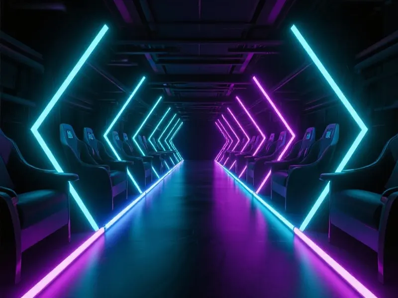 LCK赛场霓虹视觉