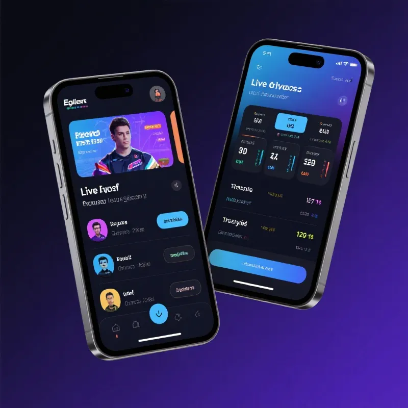 LCK赛果网移动端App界面展示